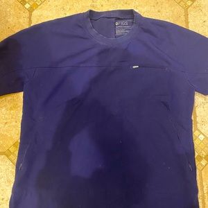 Figs Women’s scrub top navy xs.